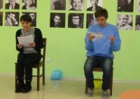 "Blue Bus" reading the play by Dmytro Levytsky